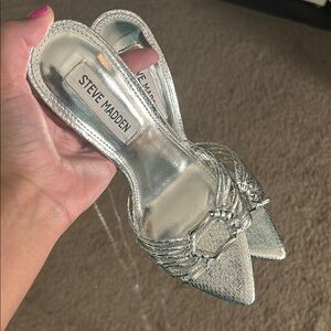 Steve Madden Silver Women's Shoes